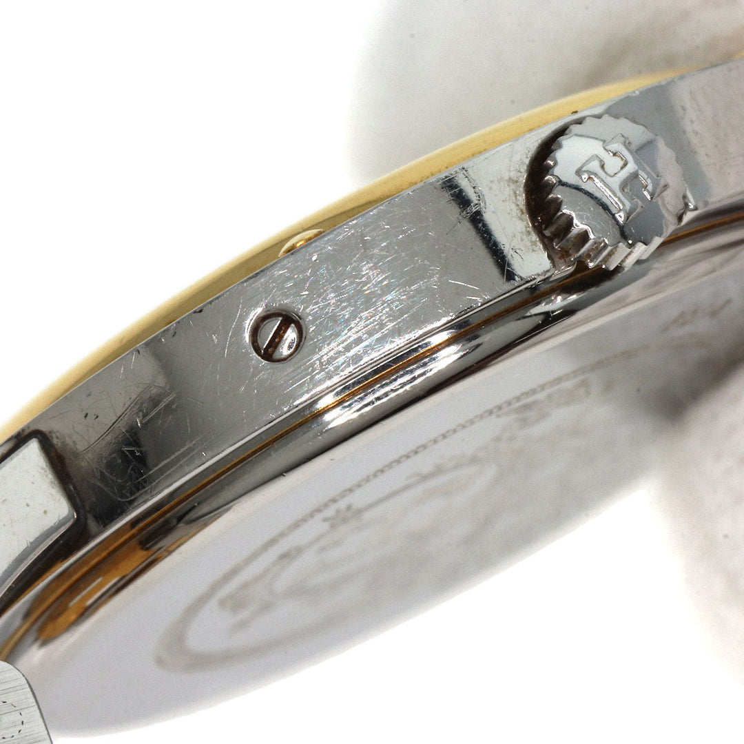 HERMES Watches Quartz Stainless Steel , SSxGP gold Clipper Ivory dial Women Used Authentic
