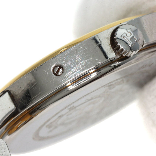 HERMES Watches Quartz Stainless Steel , SSxGP gold Clipper Ivory dial Women Used Authentic
