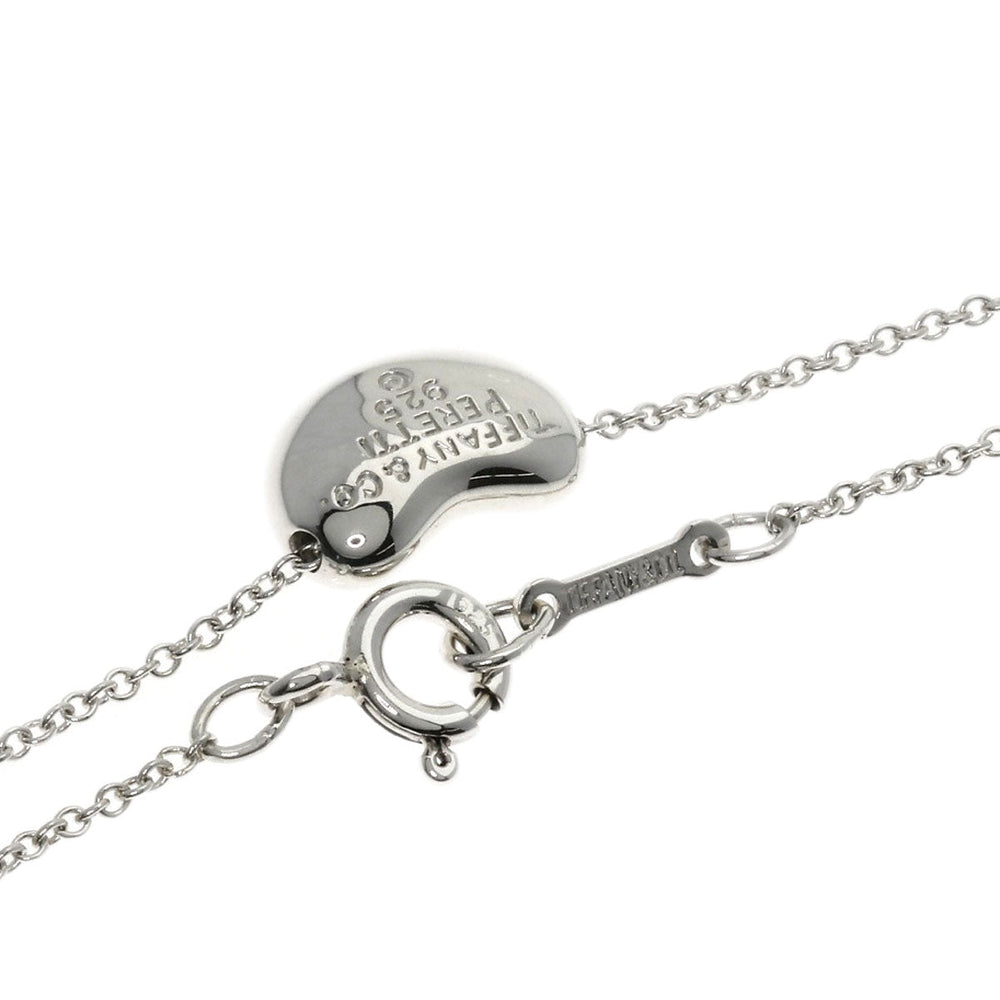 TIFFANY&Co. Necklace SV Silver Bean mini Women Used Authentic