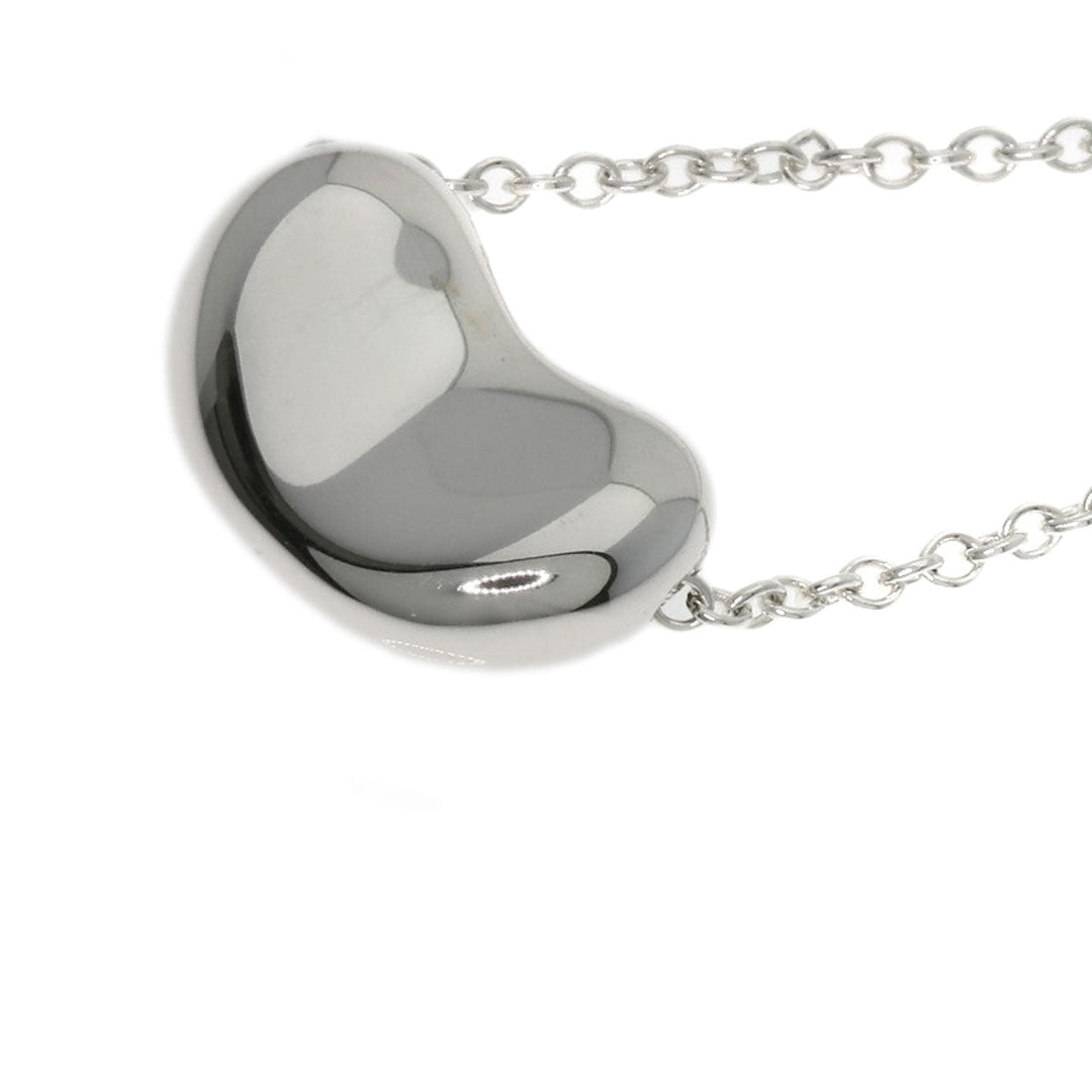 TIFFANY&Co. Necklace SV Silver Bean mini Women Used Authentic