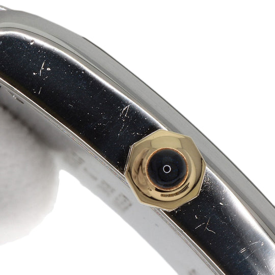 CARTIER Watches Quartz W51006Q4 Stainless Steel Silver Tank francaise MM Ivory dial
