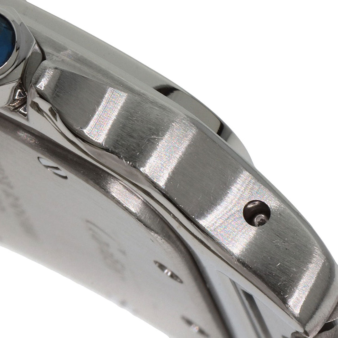CARTIER Watches Quartz W20017D6 Stainless Steel , Stainless Steel Silver Santosgalbe SM Ivory dial Women Used Authentic
