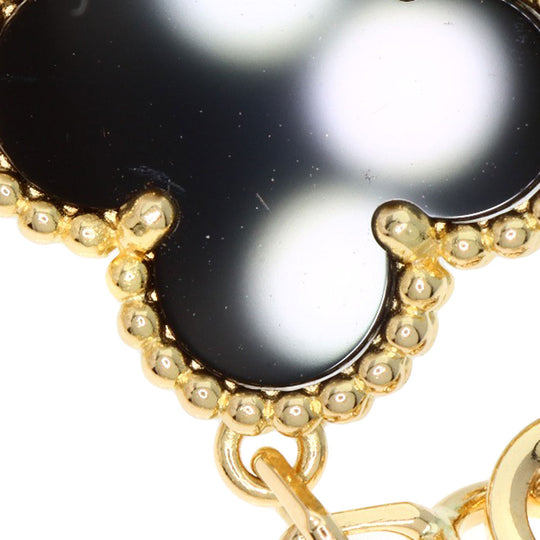 Van Cleef & Arpels bracelet 18K Yellow Gold gold Vintage Alhambra Onyx