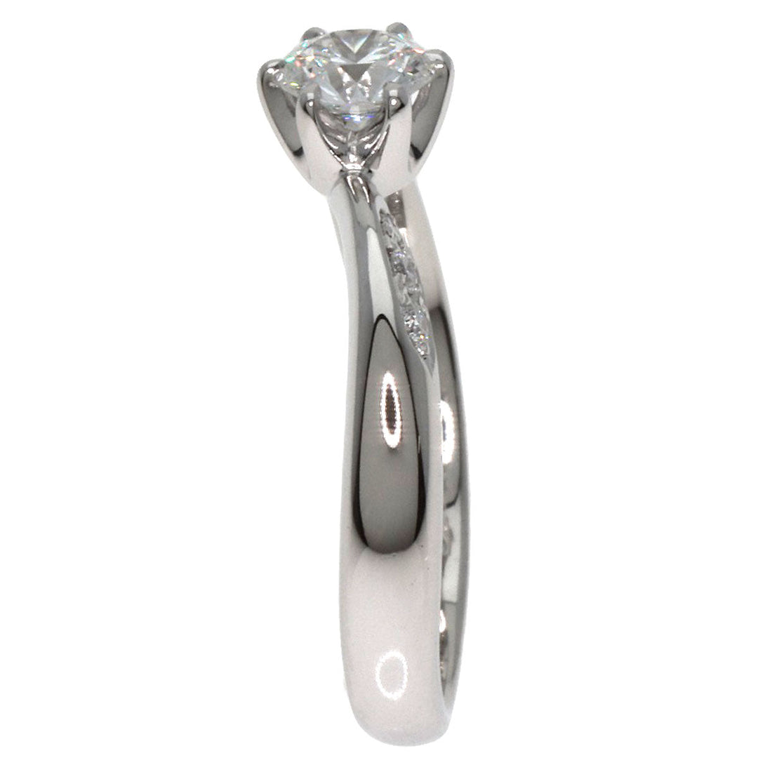 TASAKI Ring PT950 Silver diamond