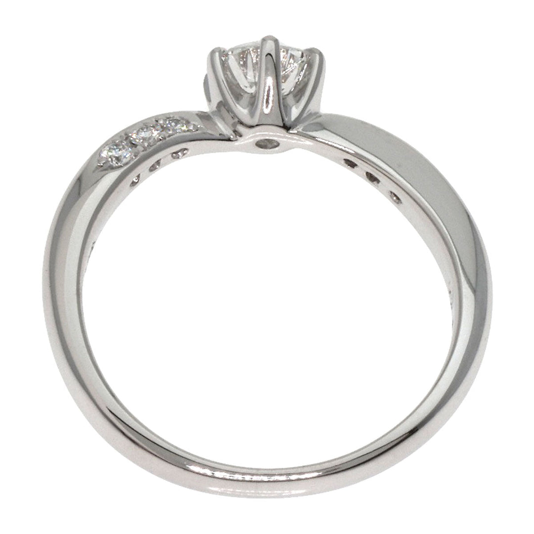 TASAKI Ring PT950 Silver diamond