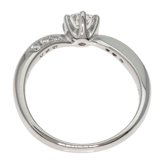 TASAKI Ring PT950 Silver diamond