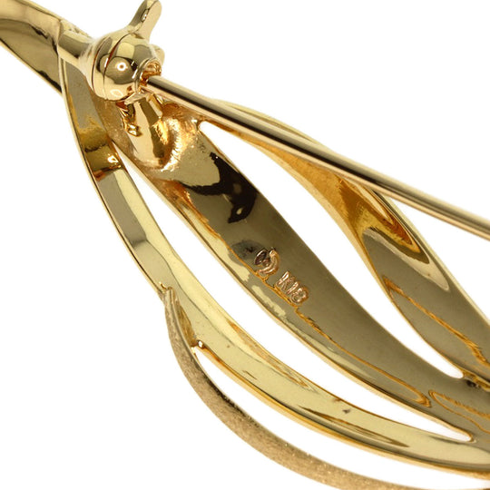 TASAKI Brooch 18K Yellow Gold gold Pearl Women Used Authentic