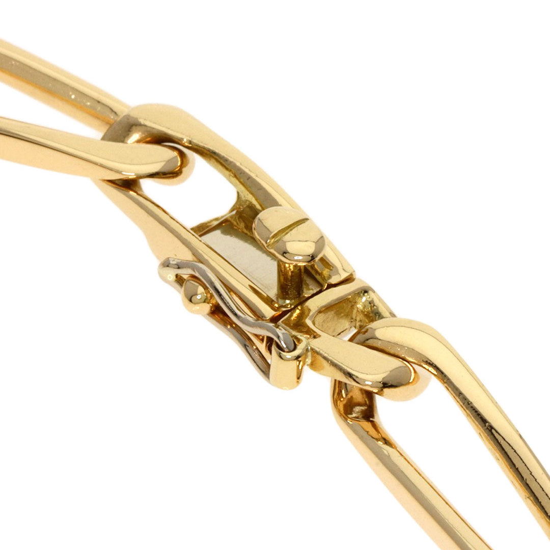 CARTIER bracelet 18K Yellow Gold gold Vintage Chain 6.7"