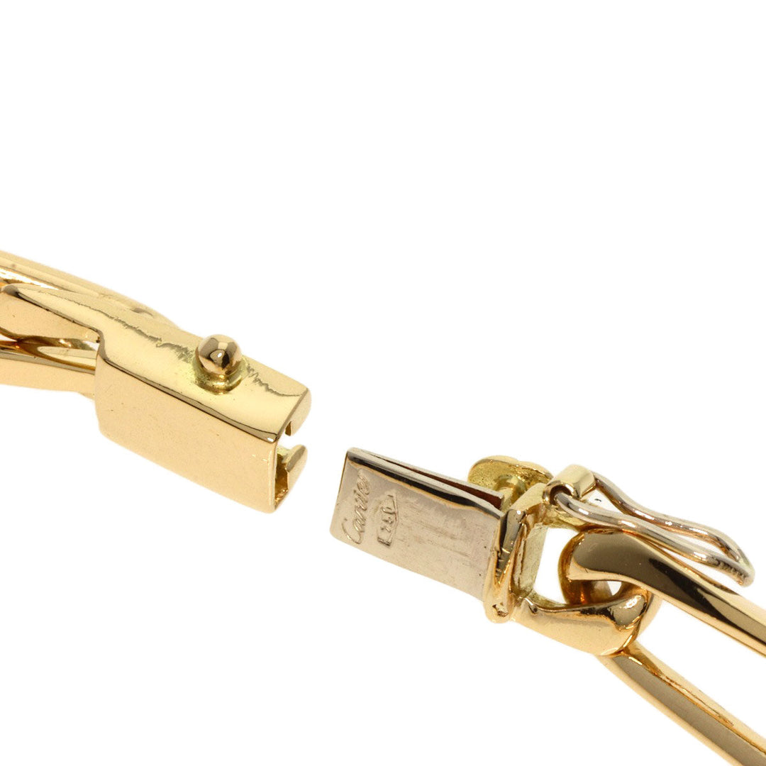 CARTIER bracelet 18K Yellow Gold gold Vintage Chain 6.7"
