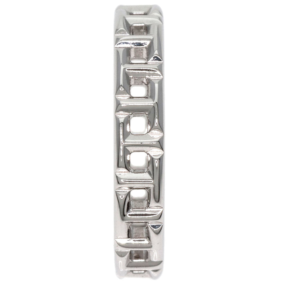 TIFFANY&Co. Ring K18WG Silver T True Narrow