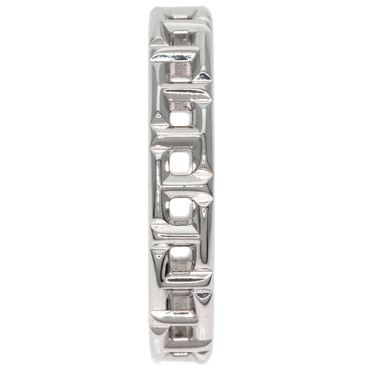 TIFFANY&Co. Ring K18WG Silver T True Narrow