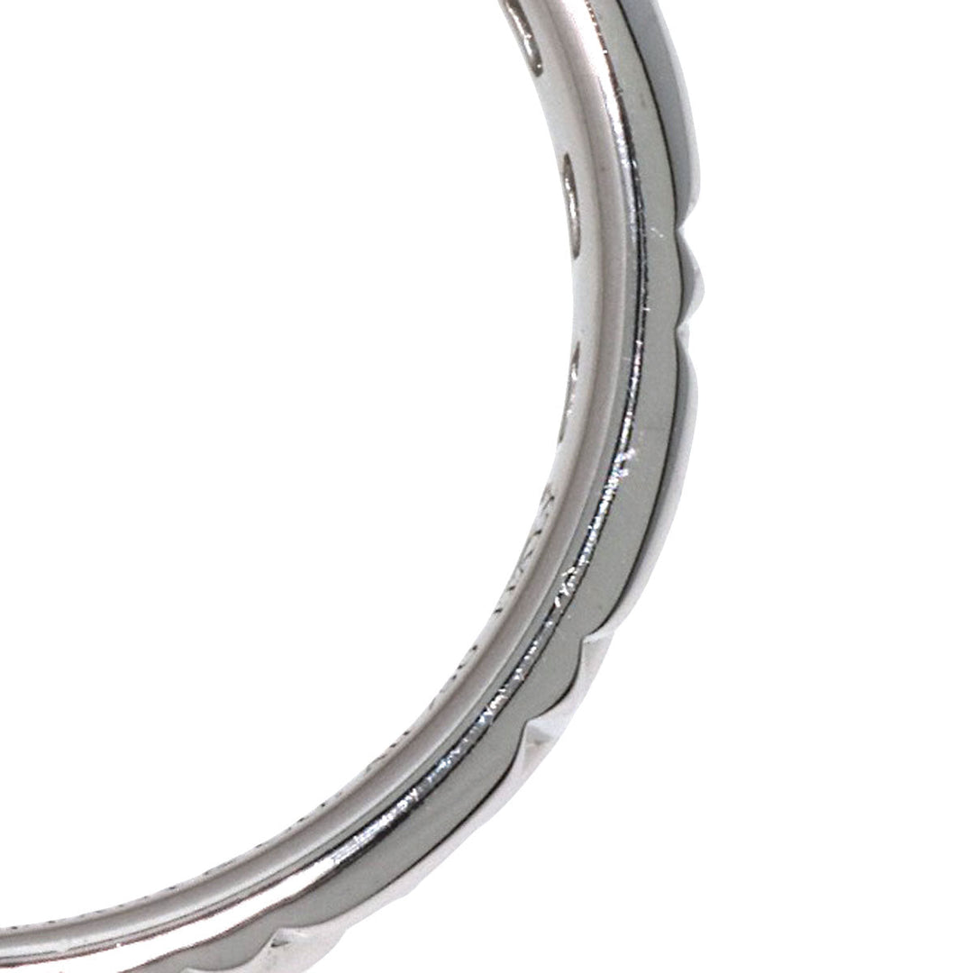 TIFFANY&Co. Ring K18WG Silver T True Narrow