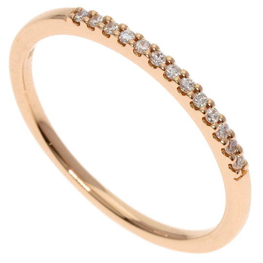 4℃ Ring 18K Pink Gold gold Half eternity diamond