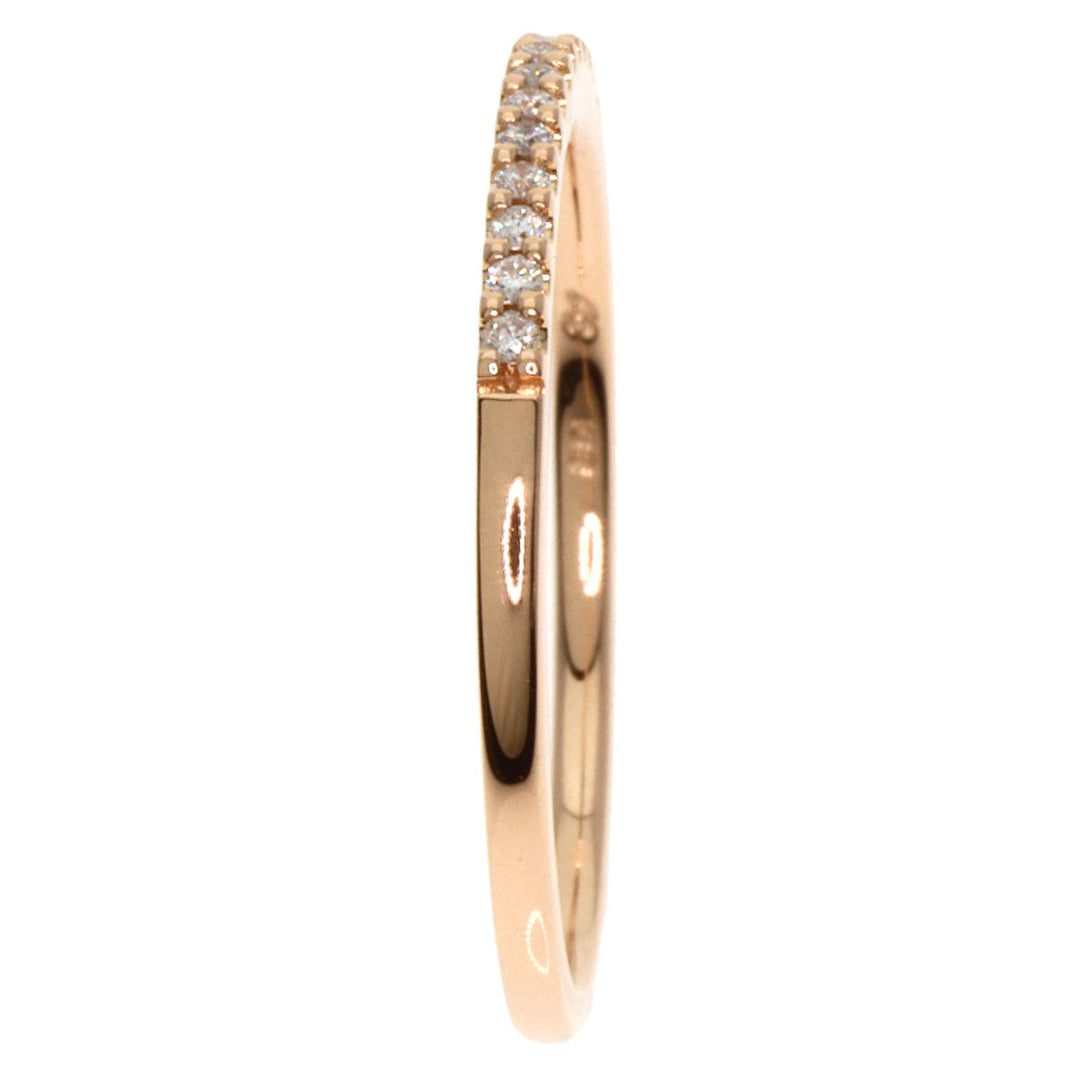4℃ Ring 18K Pink Gold gold Half eternity diamond