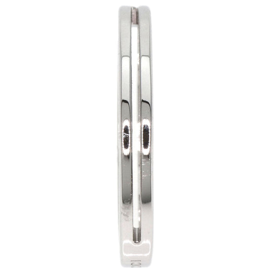 GUCCI Ring K18WG Silver Infinity 0.1" #8 Women Used Authentic