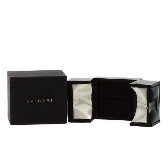 BVLGARI Ring PT950 Silver 1P diamond Women Used Authentic