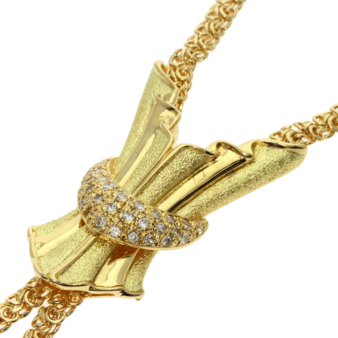 JUNE Necklace 18K Yellow Gold gold diamond