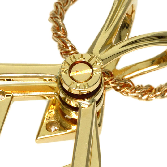 WALTHAM Necklace 18K Yellow Gold gold Swing diamond