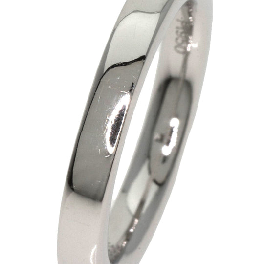 HARRY WINSTON Ring PT950 Silver Princess Cut Diamond Women Used Authentic