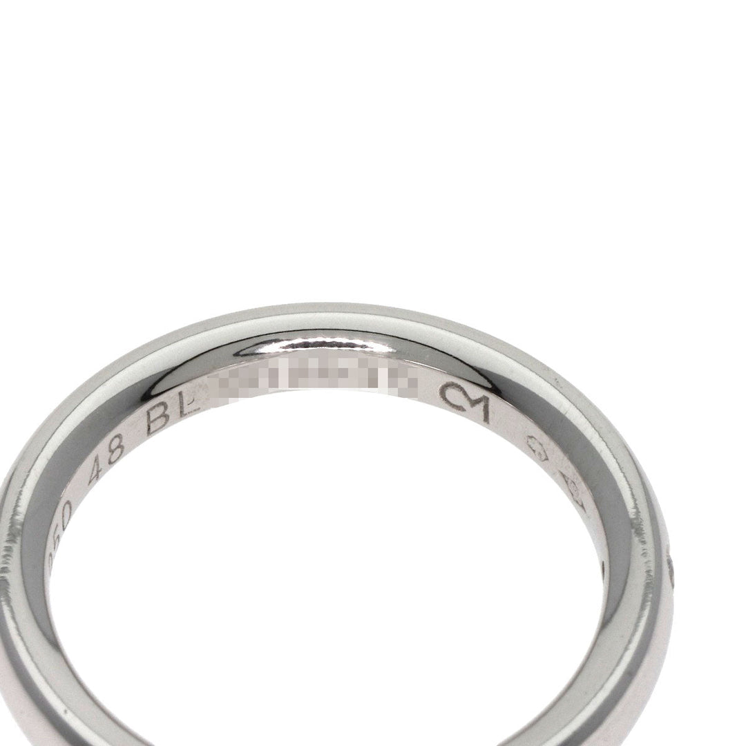 Van Cleef & Arpels Ring PT950 Silver Infinie Etoile 3P Diamond #48 Women Used Authentic