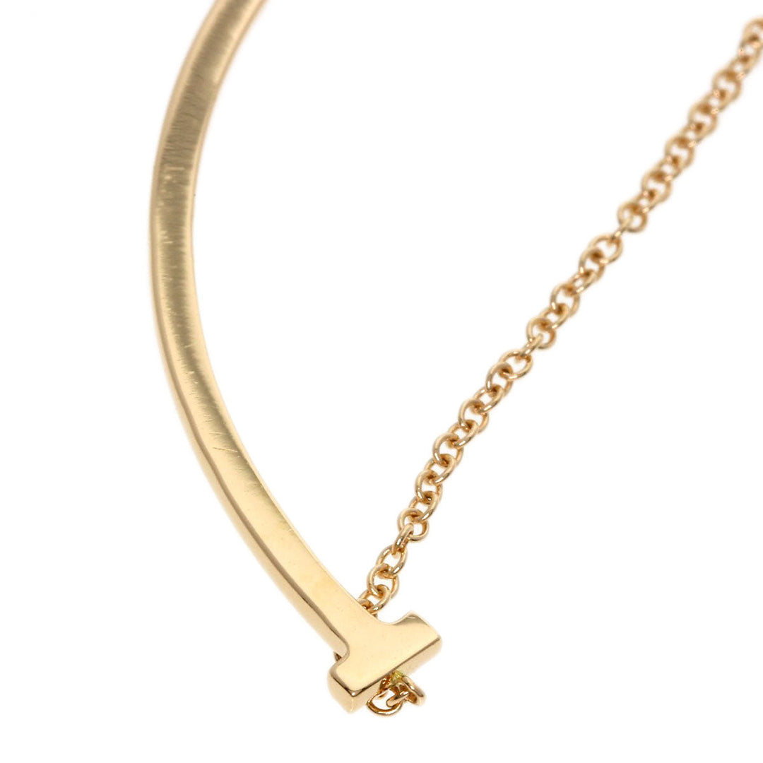 TIFFANY&Co. Necklace 18K Pink Gold gold TƒXƒ}ƒCƒ‹ ƒXƒ‚�[ƒ‹ Diamond Women Used Authentic