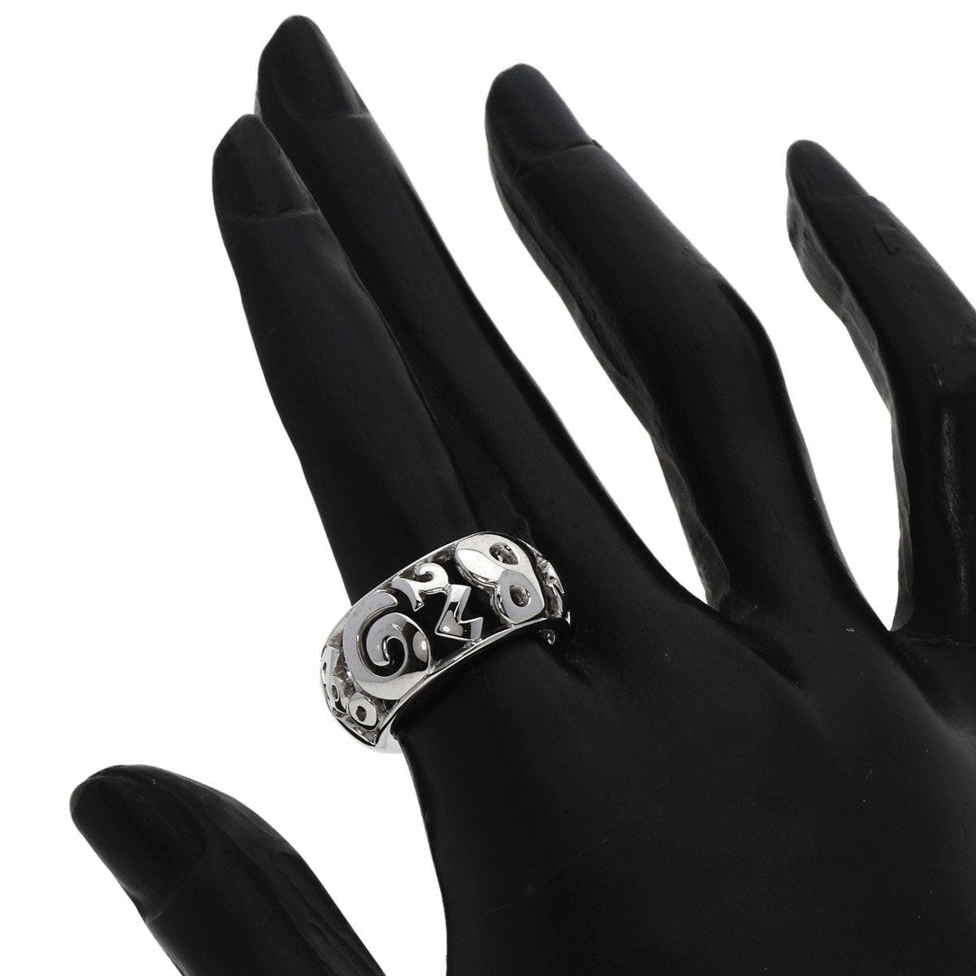 FRANCK MULLER Ring K18WG Silver Talisman