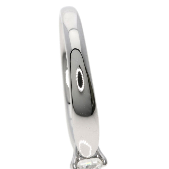 TIFFANY&Co. Ring PT950 Silver harmony solitaire diamond