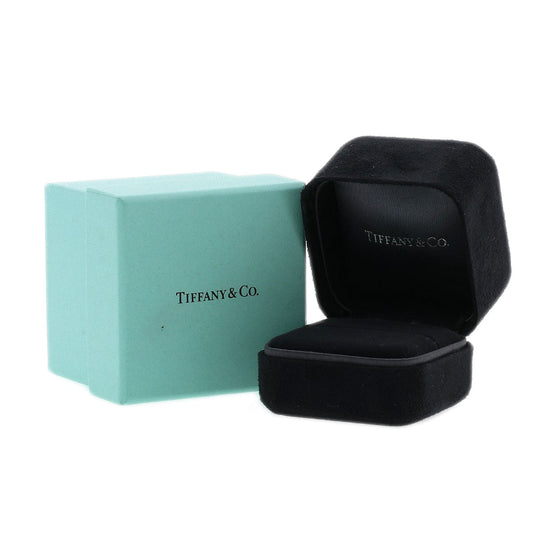 TIFFANY&Co. Ring PT950 Silver harmony solitaire diamond