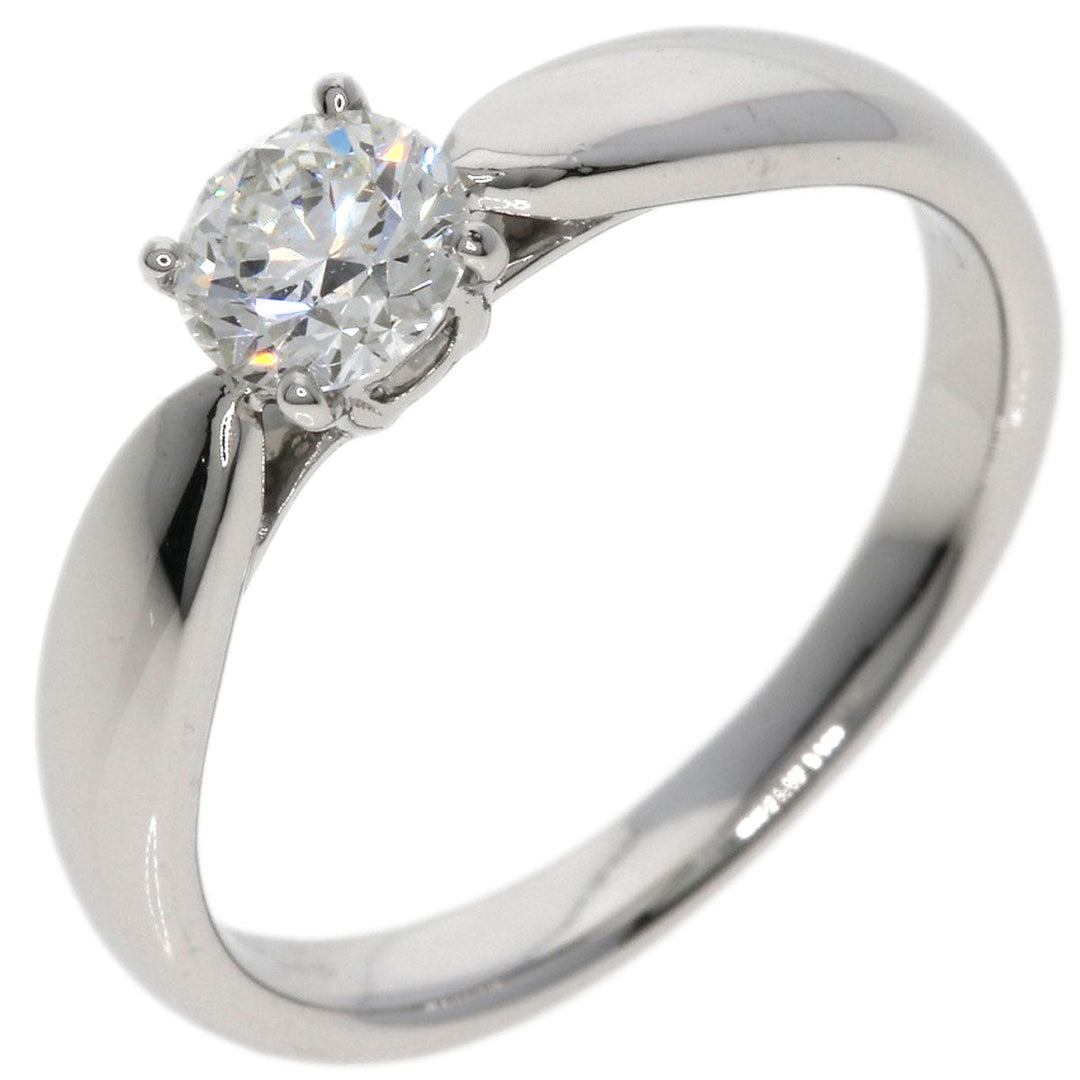 TIFFANY&Co. Ring PT950 Silver harmony solitaire diamond