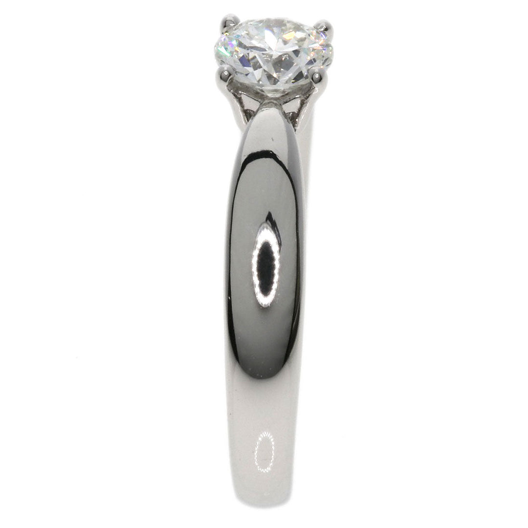 TIFFANY&Co. Ring PT950 Silver harmony solitaire diamond