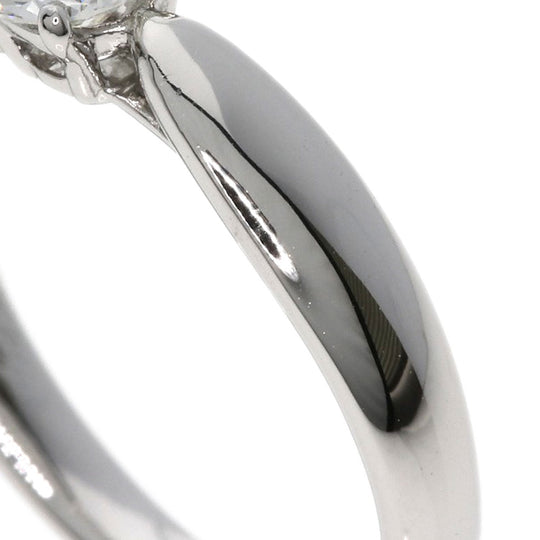 TIFFANY&Co. Ring PT950 Silver harmony solitaire diamond