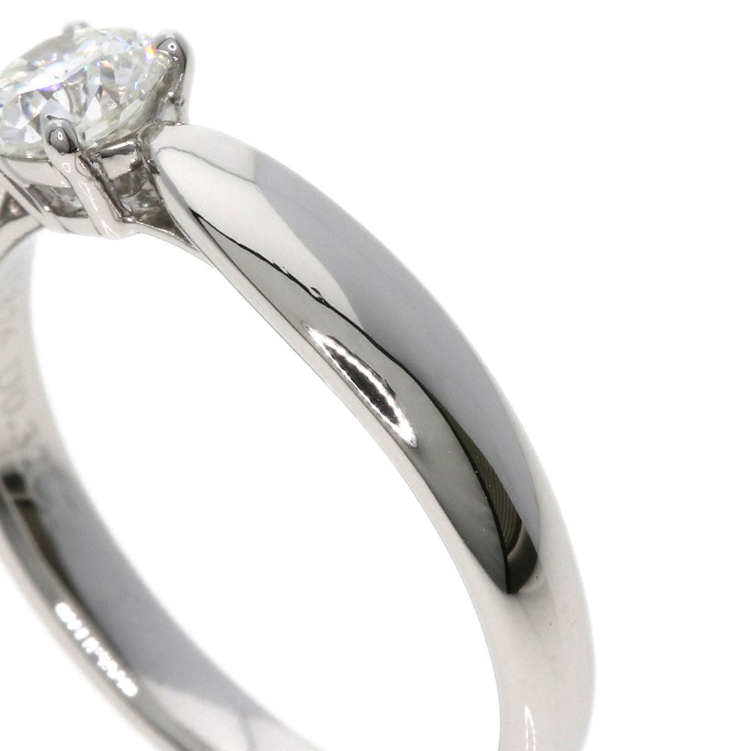 TIFFANY&Co. Ring PT950 Silver harmony solitaire diamond