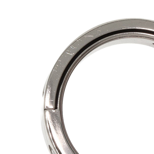 CARTIER Ring K18WG Silver Astro Love Ring #49 Women Used Authentic
