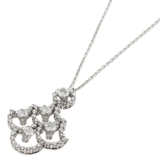 Damiani Necklace K18WG Silver Juliet Diamond