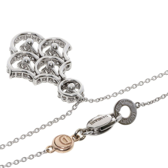Damiani Necklace K18WG Silver Juliet Diamond