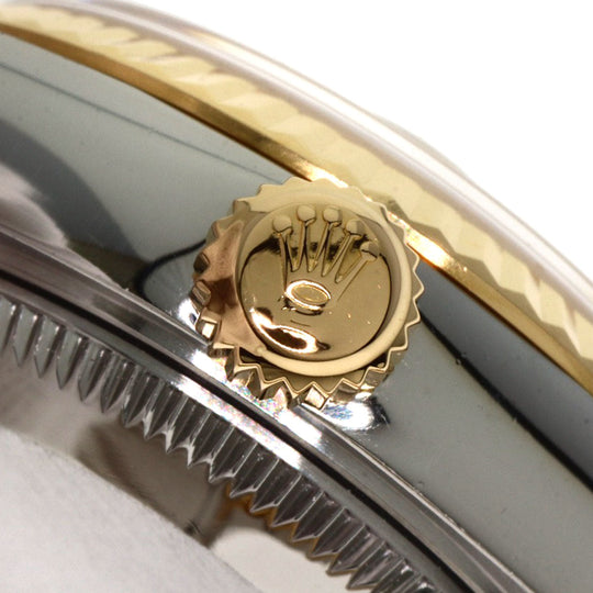 ROLEX Watches Mechanical Automatic 79173G Stainless Steel , SSxK18YG gold Datejust 10P Diamond white dial Women Used Authentic