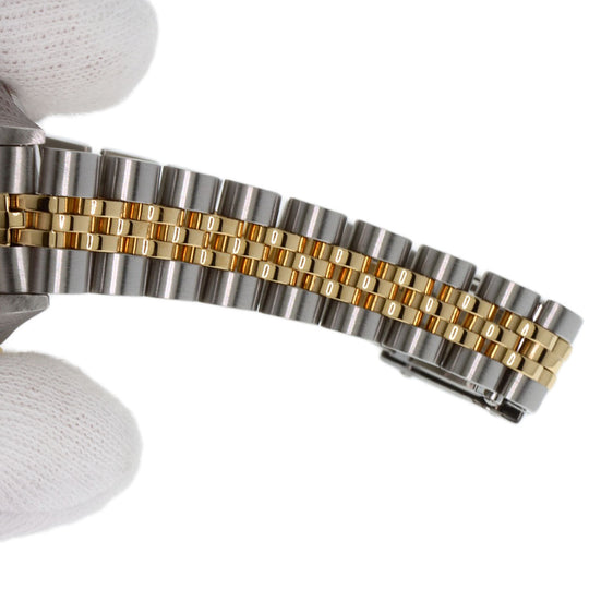 ROLEX Watches Mechanical Automatic 79173G Stainless Steel , SSxK18YG gold Datejust 10P Diamond white dial Women Used Authentic