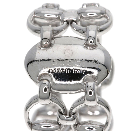 GUCCI Ring K18WG Silver Diamond #14