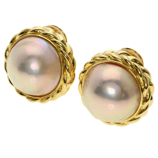 TASAKI Earring 18K Yellow Gold gold Mabe Pearl Pearl