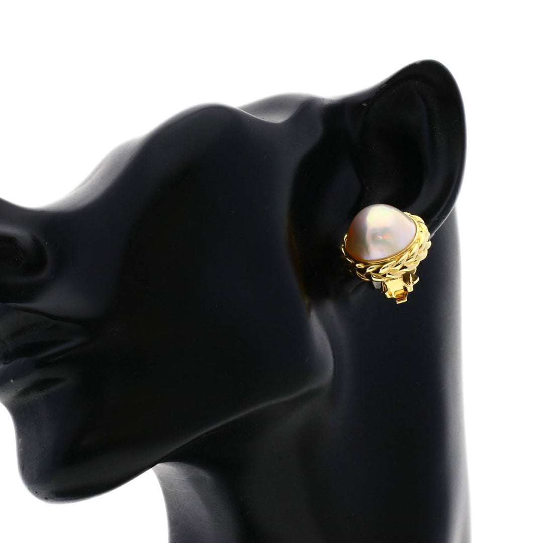 TASAKI Earring 18K Yellow Gold gold Mabe Pearl Pearl