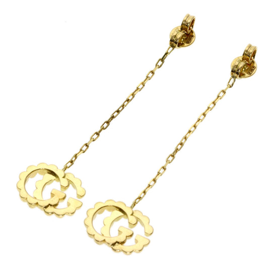 GUCCI Pierce 18K Yellow Gold gold Multi-stone Double G