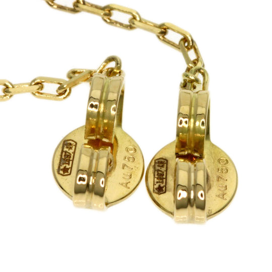 GUCCI Pierce 18K Yellow Gold gold Multi-stone Double G