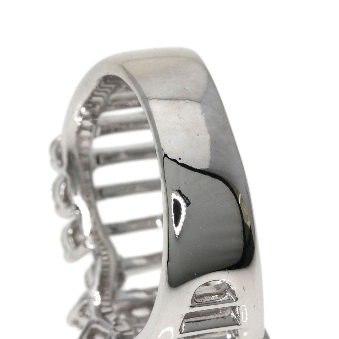 TASAKI Ring K18WG Silver diamond Women Used Authentic