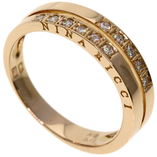 NINA RICCI Ring 18K Pink Gold gold diamond