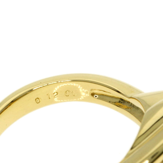 MIKIMOTO Ring 18K Yellow Gold gold Diamond heart