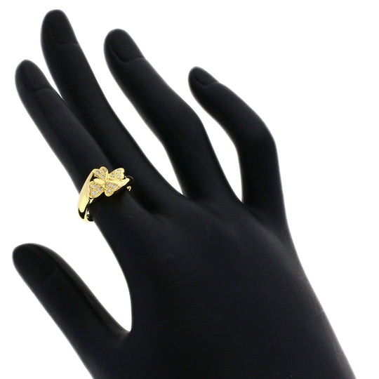 MIKIMOTO Ring 18K Yellow Gold gold Diamond heart