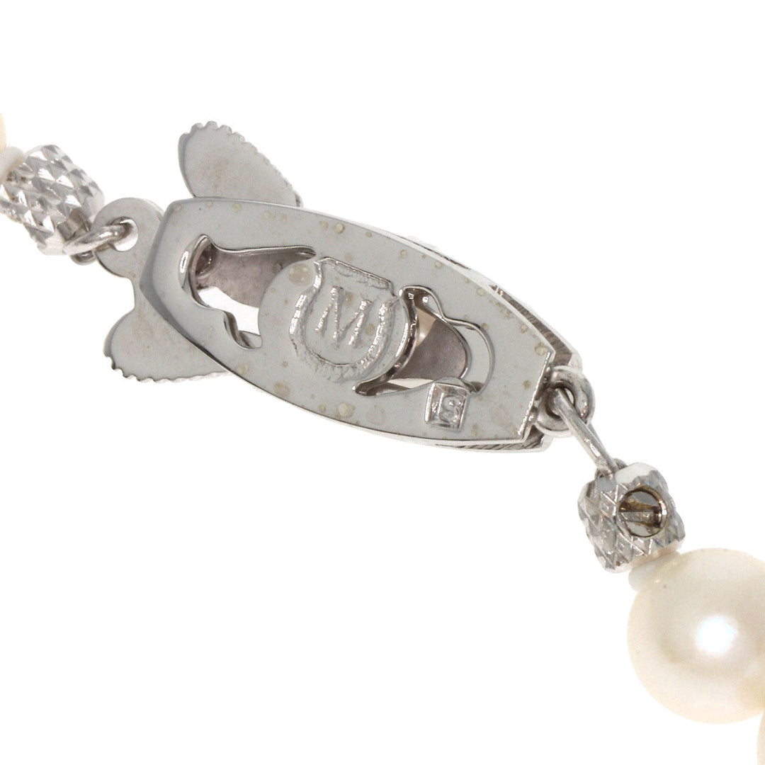 MIKIMOTO Pendant top SV Silver Pearl Women Used Authentic