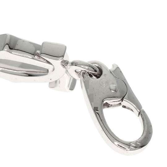 CARTIER Pendant top K18WG Silver 2C logo charm