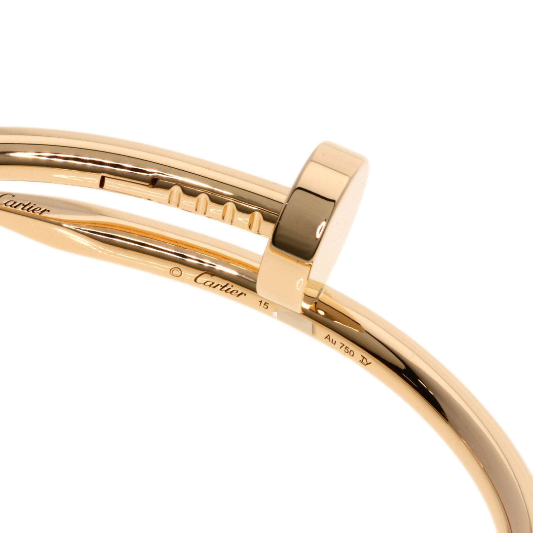 CARTIER bracelet 18K Pink Gold gold Juste Uncre #15