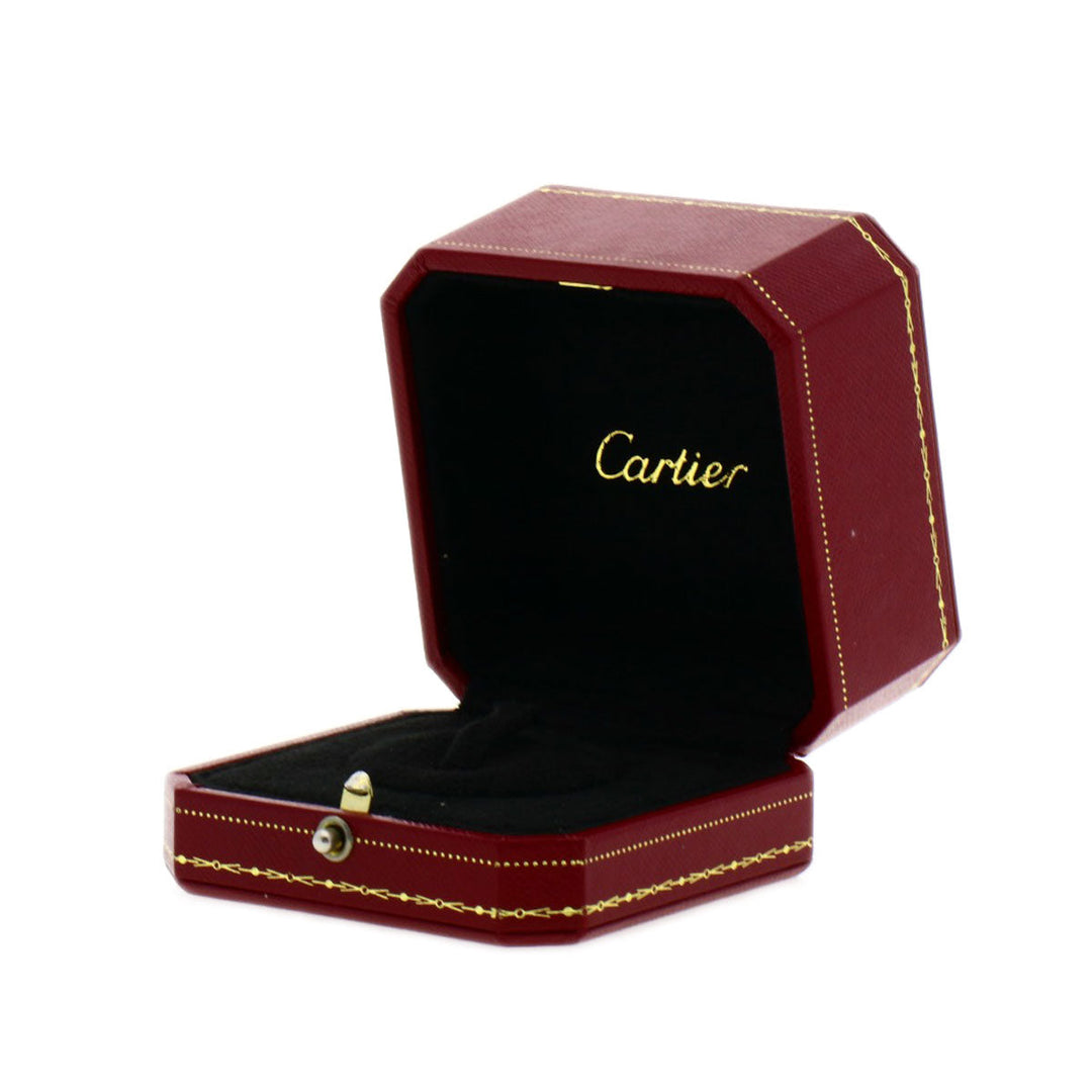 CARTIER Ring 18K Pink Gold gold Etincel de Cartier Diamond #49 Women Used Authentic